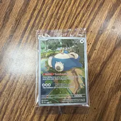 Snorlax SVP EN 051 Black Star Promo Scarlet & Violet Pokemon 151 Card - SEALED - Image 1