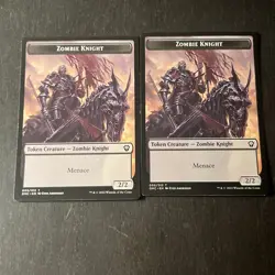 MTG STARTER COMMANDER DECK - Bladewing, Deathless Tyrant - Zombie Knight Tokens - Image 2