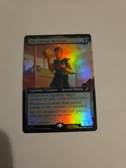 MTG The Cabbage Merchant #203 Extended Art Foil - Image 1