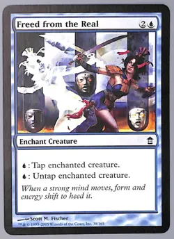 Freed from the Real - 38 - Saviors of Kamigawa (SOK) MTG MP - Image 1