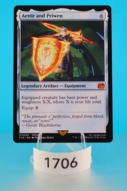 MTG Aettir and Priwen Final Fantasy Regular #253 - Image 1