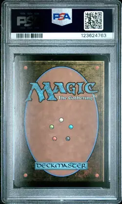 4763 Summon: Bahamut 2025 MTG Final Fantasy #0356 Woodblock Foil PSA 10 - Image 2
