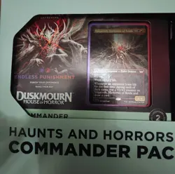 Magic: The Gathering Duskmourn ENDLESS PUNISHMENT Commander DECK Pack MTG NEW! - Image 3