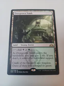 MTG Overgrown Tomb Guilds of Ravnica 253/259 Regular Rare - Image 1