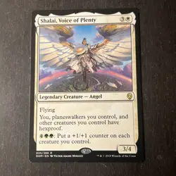 MTG STARTER COMMANDER DECK - Shalai, Voice Of Plenty - W/G Angels - Image 1