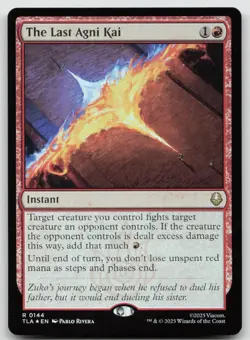 The Last Agni Kai R Foil Avatar: The Last Airbender 144 NM - Image 1