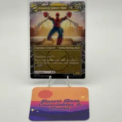 MTG Peter Parker 208 Borderless Regular Marvel’s Spiderman SPM - Image 2