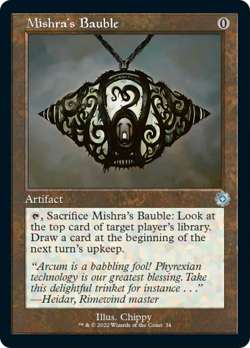 MISHRA'S BAUBLE x4 mtg NM-M The Brothers War Retro Artifacts 4 Unc - Image 1