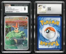 Full Art - Victini Pokemon Scarlet & Violet Black Star Promo CGC 9 Mint - Image 3