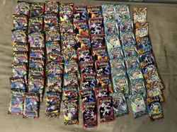 Pokemon TCG LOT 72x Sealed Packs / Phantasmal/ ME / Destined / JT / Surging - Image 1