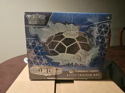 Pokemon Center TCG Stellar Crown Elite Trainer Box ETB - New - Image 1