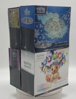 (4) Pokemon Pokemon Center Exclusive Scarlet Violet Elite Trainer Boxes SEALED - Image 2