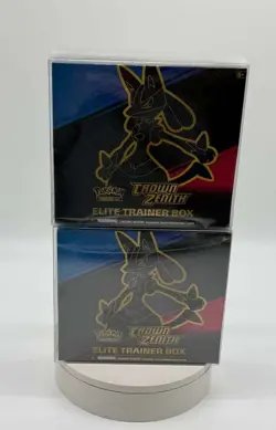 Lot of (2) Pokemon TCG Crown Zenith Elite Trainer Boxes SEALED - Image 1