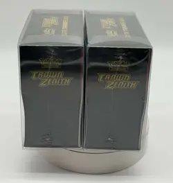 Lot of (2) Pokemon TCG Crown Zenith Elite Trainer Boxes SEALED - Image 3