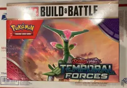 Pokemon Scarlet & Violet Temporal Forces BUILD AND BATTLE DISPLAY Sealed Case - Image 4