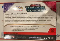 Pokemon Scarlet & Violet Temporal Forces BUILD AND BATTLE DISPLAY Sealed Case - Image 5