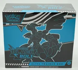 Pokemon TCG Scarlet & Violet Black Bolt Elite Trainer Box SEALED NEW ETB - Image 1