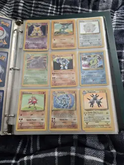 pokemon cards binder collection rare cards Charizard Blastoise Etc. All English - Image 5