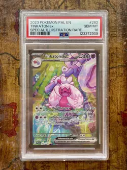 Tinkaton EX SIR 262/193 Paldea Evolved PSA 10 Pokemon Card - Image 1