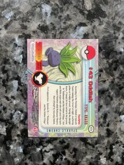 2000 TOPPS CHROME ODDISH SPARKLE #43 CARD VERY RARE MINT L@@K - Image 2