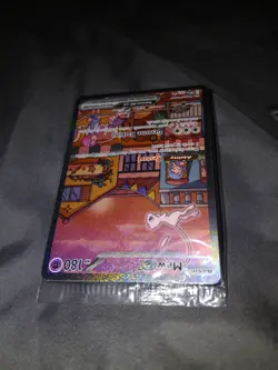 Mew Ex 053 & Mewtwo 052 Black Star Promo Cards Scarlet And Violet 151 - Image 5