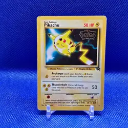 Pikachu 4 WB The First Movie Black Star Promo Pokemon Card - Image 1
