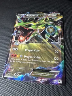 Rayquaza EX XY73 XY Holo 2015 PROMO Pokemon Card NM/MINT - Image 2