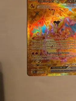 Pokemon TCG Charizard EX 228/197SV03:OBSIDIAN Flames Hyper Rare Card - Image 3