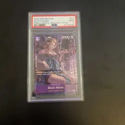 One Piece Black Maria Premium Card Collection BCG Fest 23-24 ST04-011 Psa 9 - Image 1