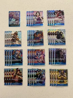 One Piece TCG Blue SR Play Set Lot 45 Cards! English NM Boa Ulti Kaido Trafalgar - Image 1