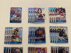 One Piece TCG Blue SR Play Set Lot 45 Cards! English NM Boa Ulti Kaido Trafalgar - Image 2