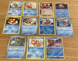 Magikarp Pokemon Card Lot | 11-Card Lot | Delta Species | HP - Image 1