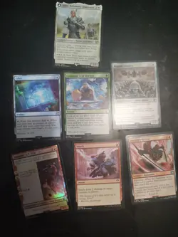 MTG Final Fantasy 225 Card Mixed Rare, Common & Full Art Lot 4 - Image 1