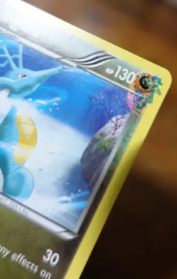 Kingdra 107/160 XY Primal Clash Printer Hickey Error Misprint Pokemon Card LP - Image 3