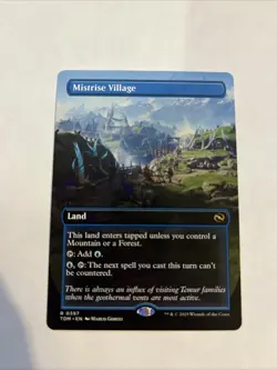 Mistrise Village Borderless Nonfoil Card #0397 MTG - Image 1