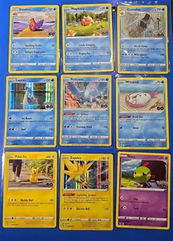 Pokemon GO Common & Uncommon 42 Card TCG Set Lot (Holos/Reverse Holos) - Image 2