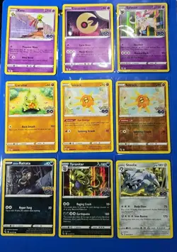 Pokemon GO Common & Uncommon 42 Card TCG Set Lot (Holos/Reverse Holos) - Image 3