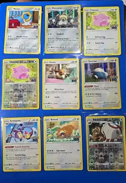 Pokemon GO Common & Uncommon 42 Card TCG Set Lot (Holos/Reverse Holos) - Image 4