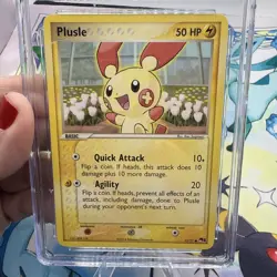 Plusle 13/17 Pop Series 1 2004 Pokemon Card - CGC Graded Gem Minto 10 - Image 3