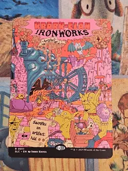 1x Krark-Clan Ironworks MTG Encyclopedia Of Magic Secret Lair NM - Image 1