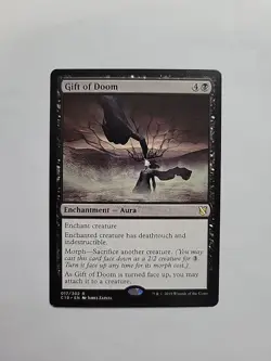 MTG - Gift of Doom _ Commander 2019 Regular Rare #017 - Image 1