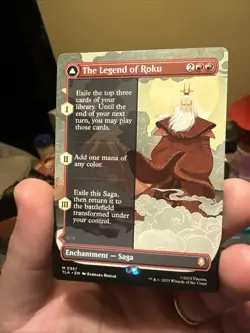 The Legend of Roku (Borderless) - [Avatar: The Last Airbender] MTG Magic Foil - Image 1
