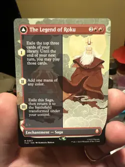 The Legend of Roku (Borderless) - [Avatar: The Last Airbender] MTG Magic Foil - Image 2