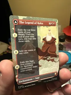 The Legend of Roku (Borderless) - [Avatar: The Last Airbender] MTG Magic Foil - Image 3