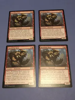 X4 Rumbling Ruin Ravnica Allegiance Uncommon Magic MTG - Image 1