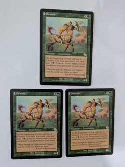 3 Genesis Judgement MTG NM Free shipping with tracking - Image 1