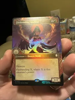 MTG Firebending Student 0342 Foil Extended Art Avatar The Last Air Bender - Image 3