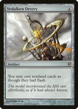 Vedalken Orrery Conspiracy Rare MtG Magic the Gathering - Image 1