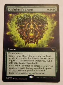 Archdruid's Charm MKM #408 Rare Regular NM+ - Image 1