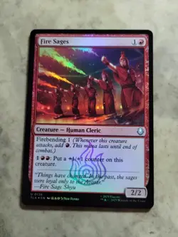 Fire Sages Avatar: The Last Airbender Foil - Image 1